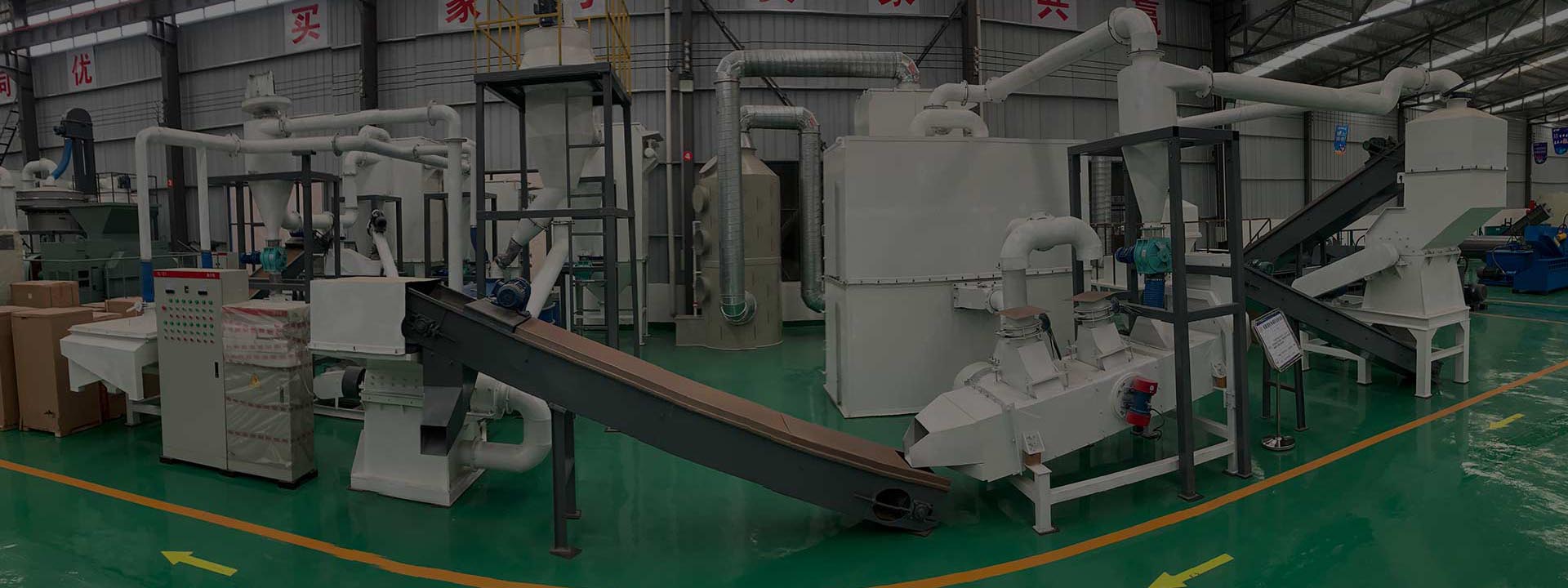 Waste capacitor crushing and recycling equipment
